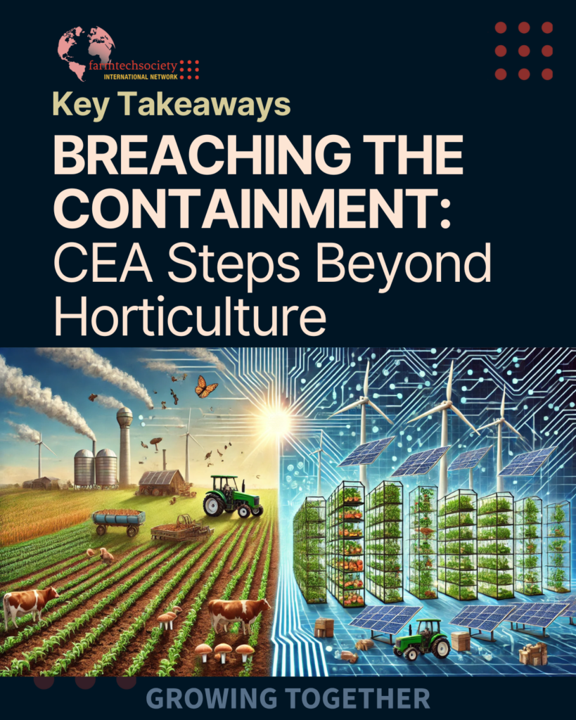 Read more about the article 🌍 BREACHING THE CONTAINMENT: CEA Steps Beyond Horticulture 🌱⚡