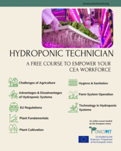 Read more about the article Ponics VET Erasmus+ Project – Hydroponic Technician